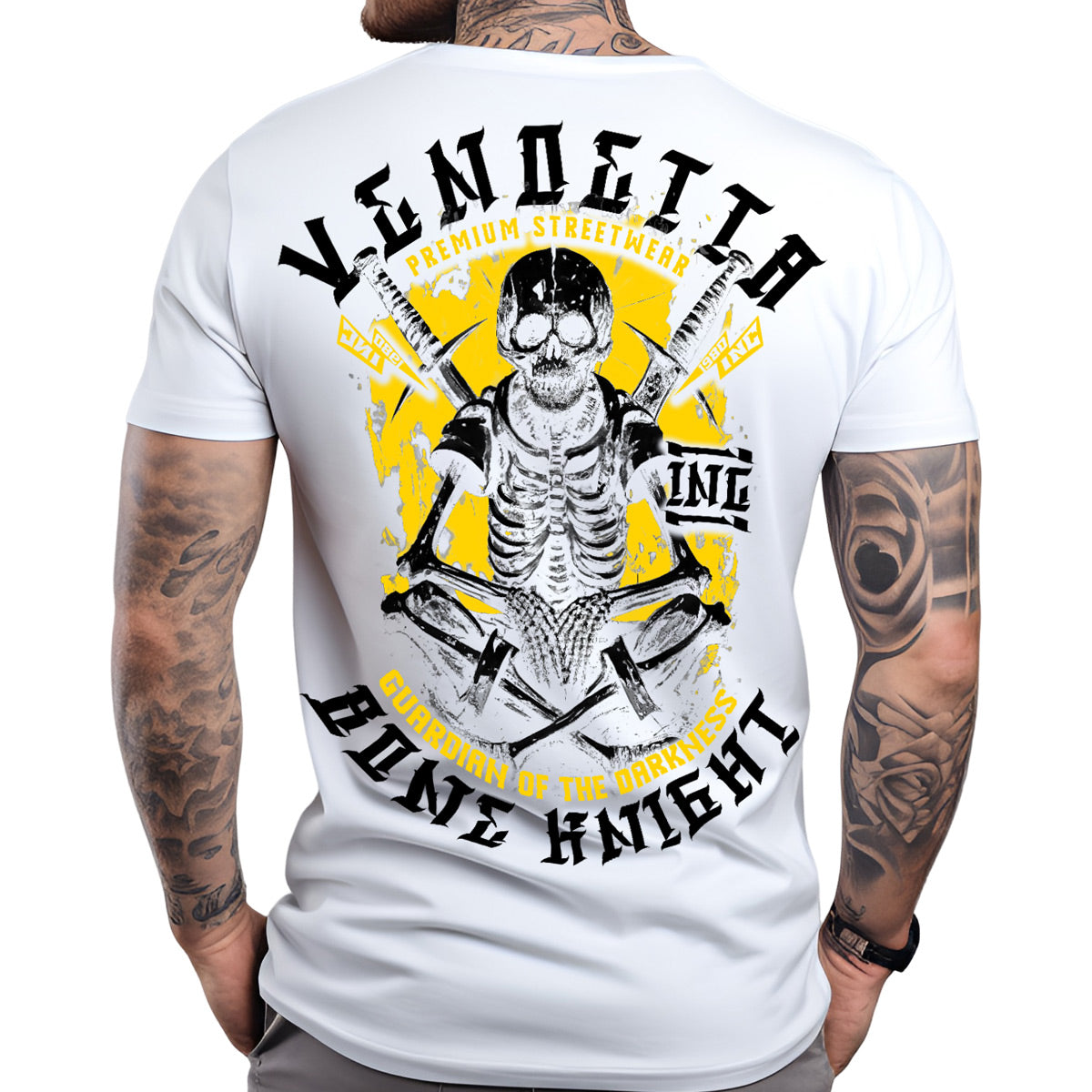 Vendetta Inc. Shirt Bone Knight weiß 1335