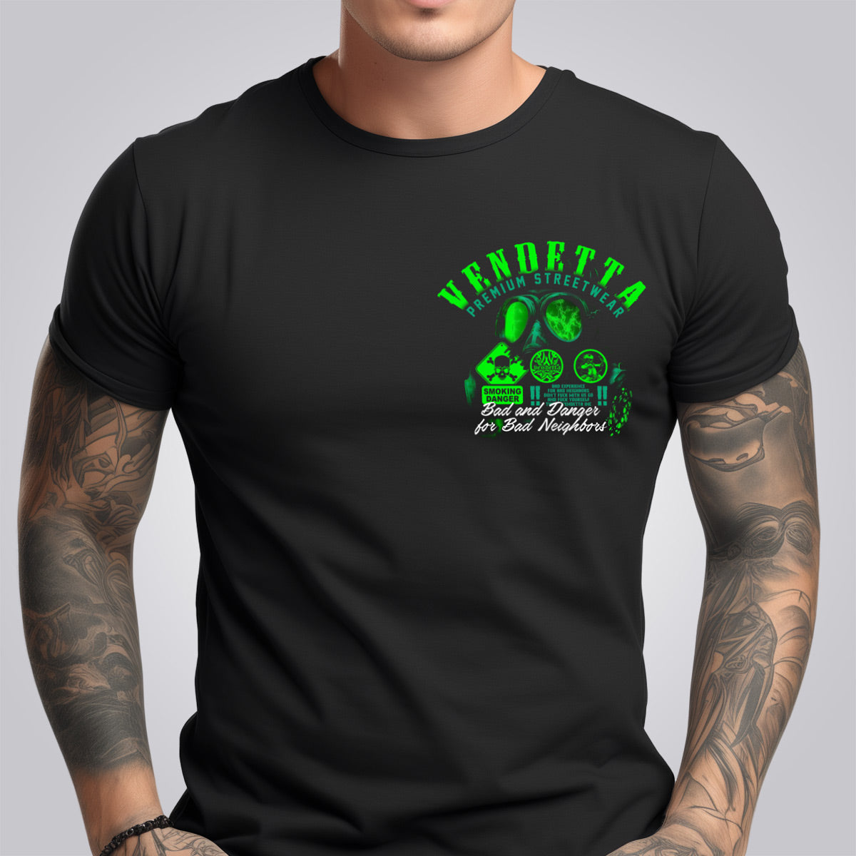 Vendetta Inc. Shirt Danger schwarz 1369