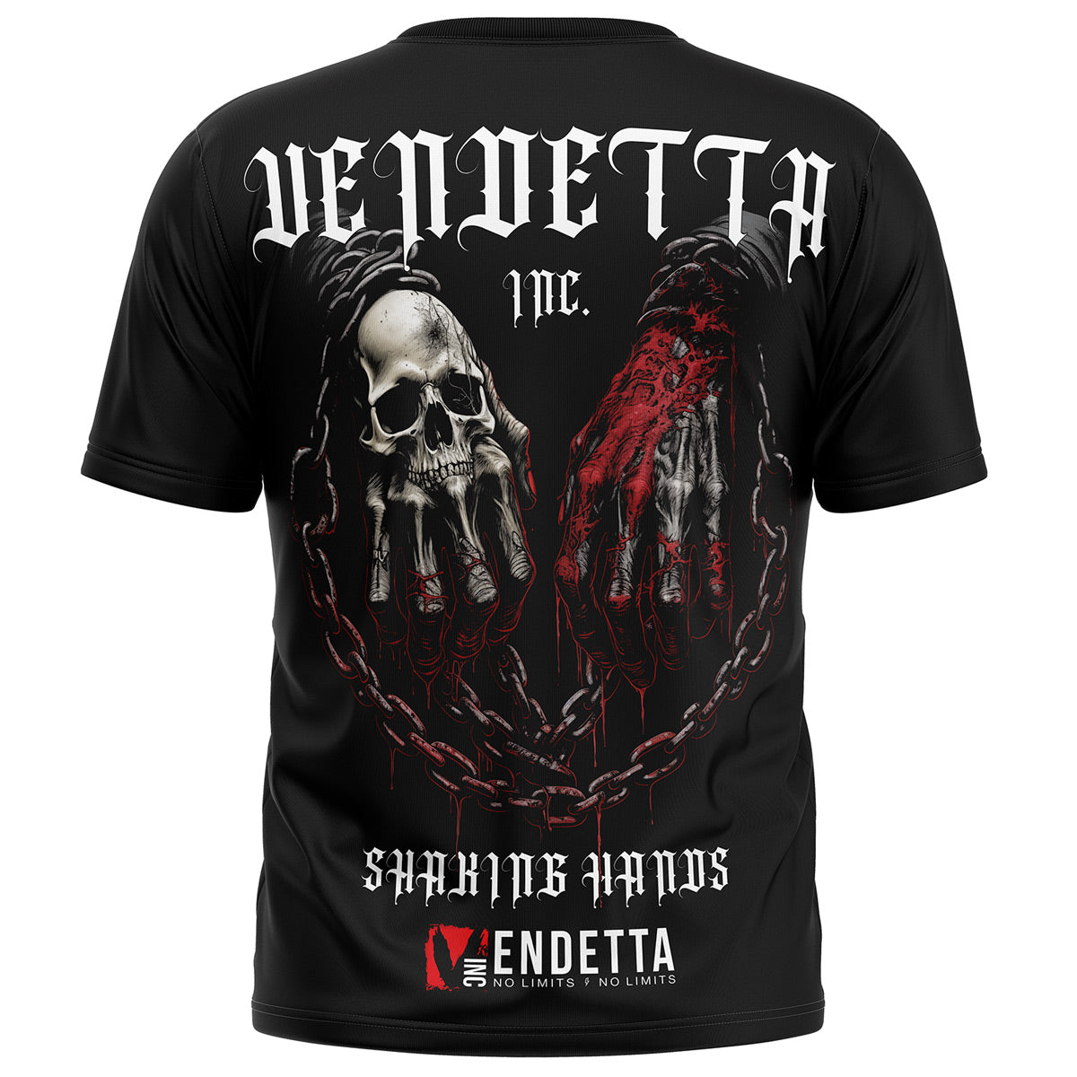 Vendetta Inc. Shirt schwarz Hands VD-1344