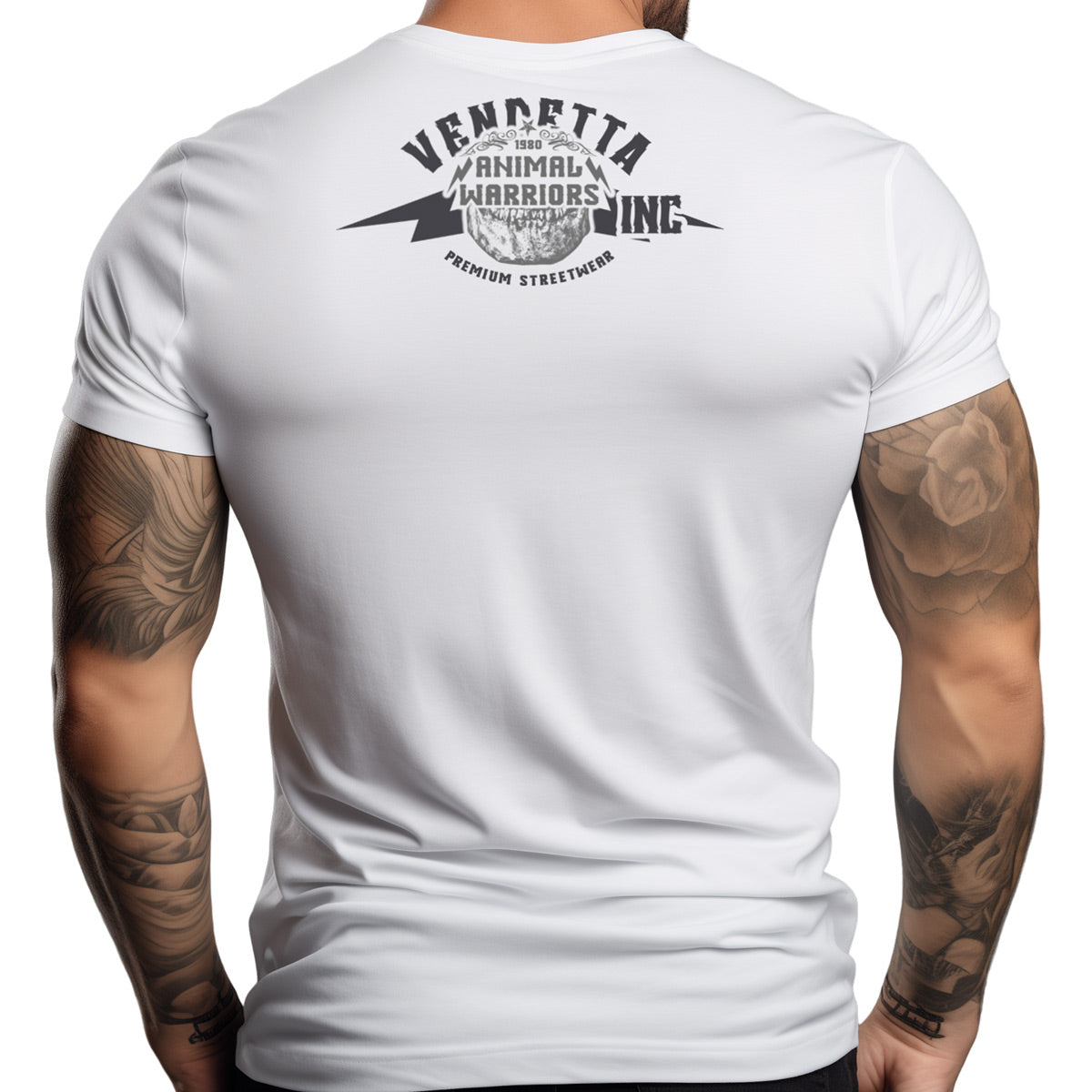 Vendetta Inc. Shirt weiß Save The Ducks VD-1376