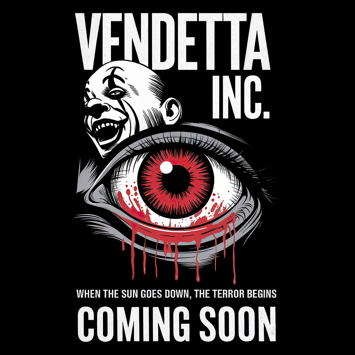 Vendetta Inc. Shirt Coming Soon schwarz VD-1563