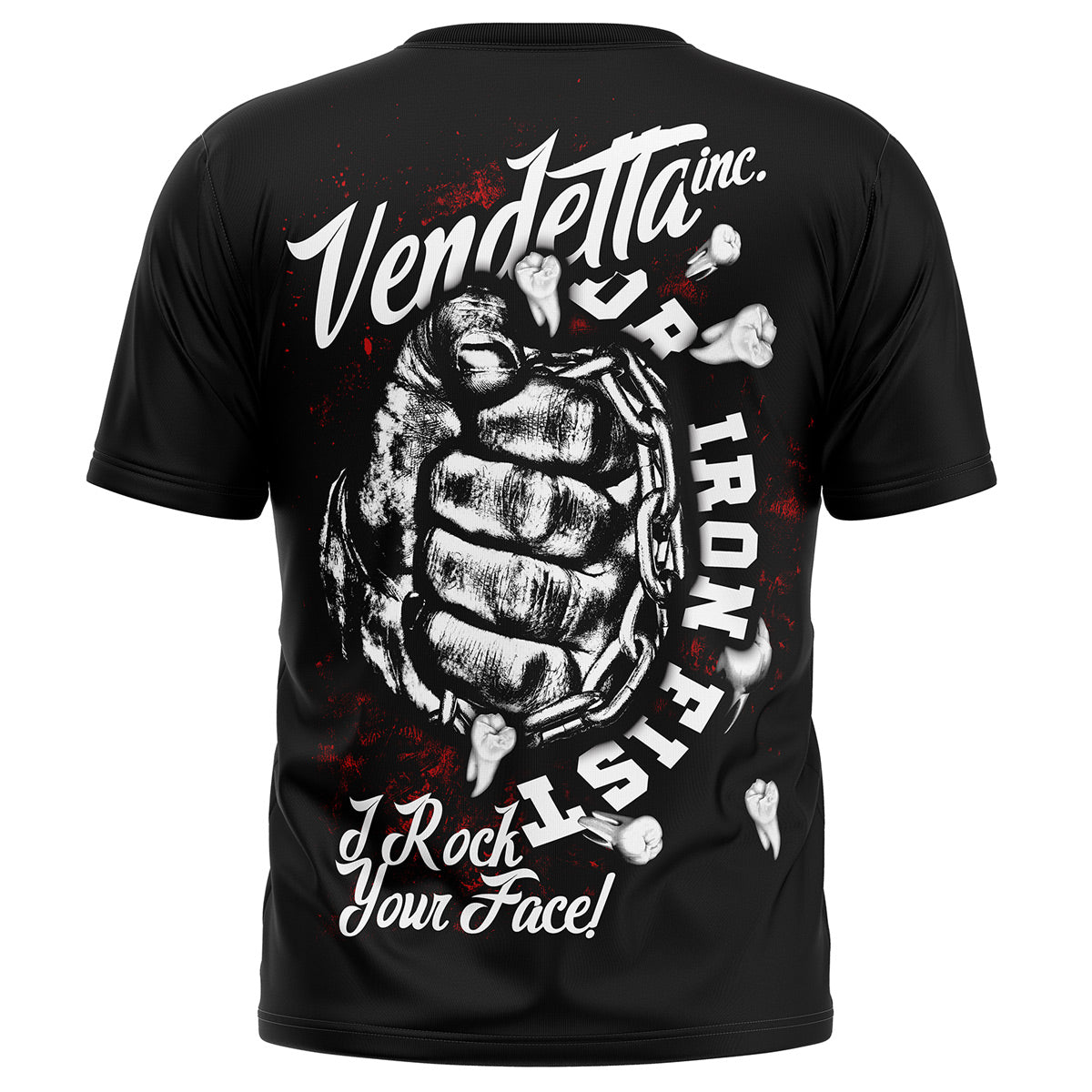 Vendetta Inc. Shirt Rock your Face schwarz