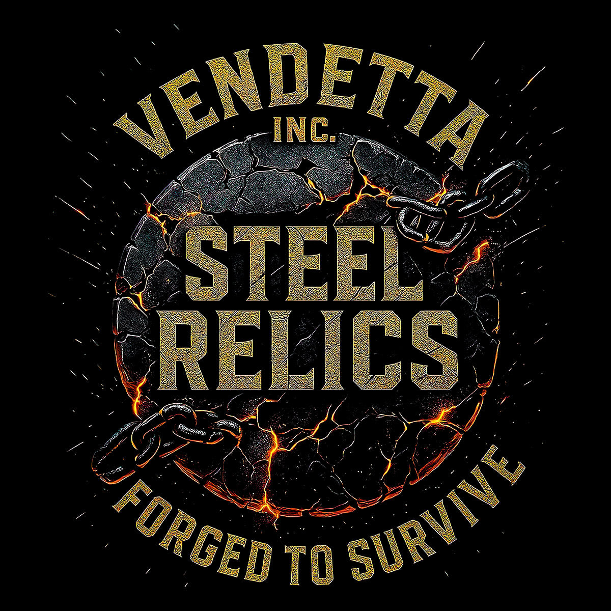 Vendetta Inc. Shirt Steel Relics 2.0 schwarz VD-1654