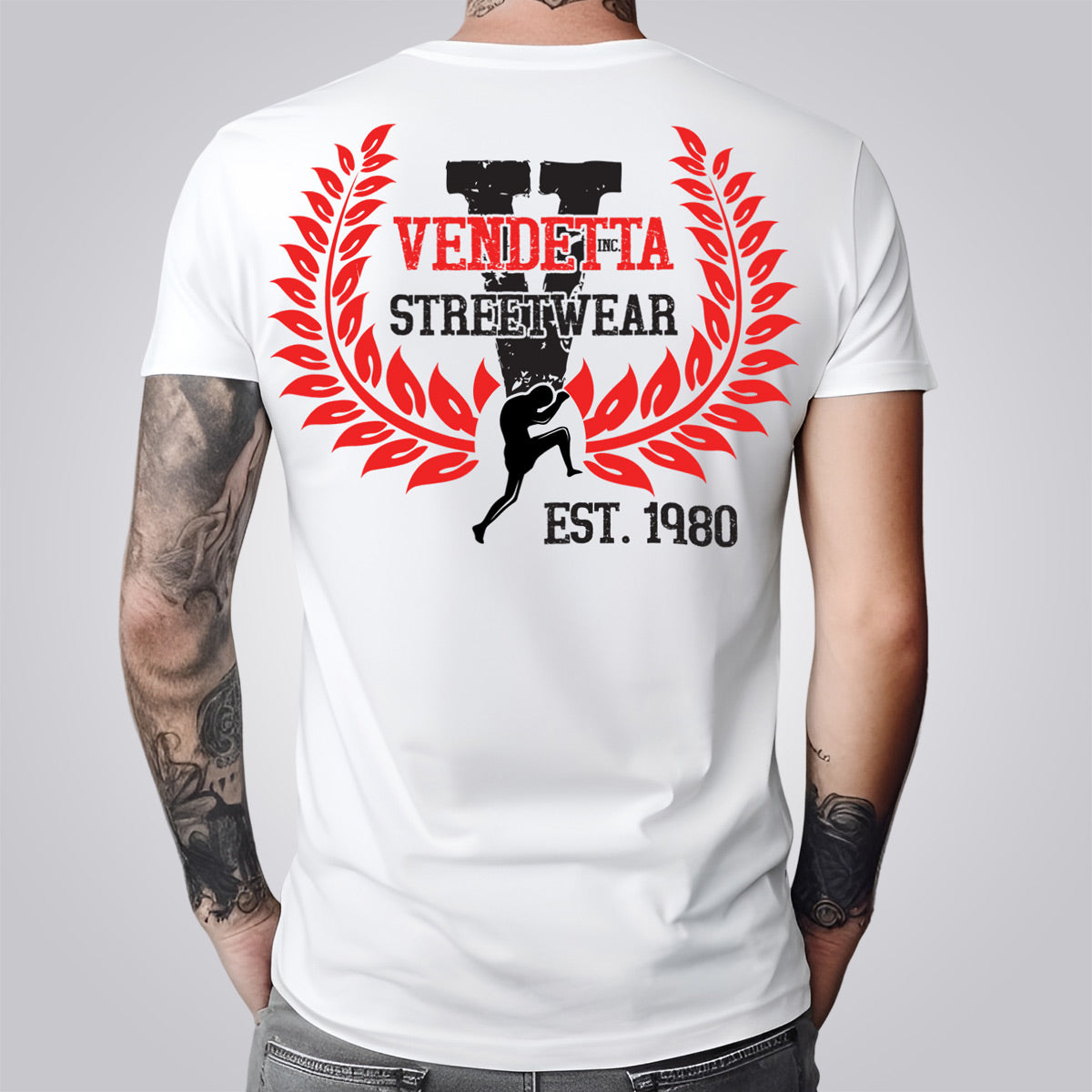 Vendetta Inc. Shirt Two Blood weiß 1318