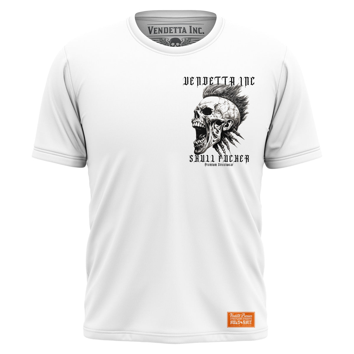 Vendetta Inc. Shirt weiß Skull FXXX VD-1347