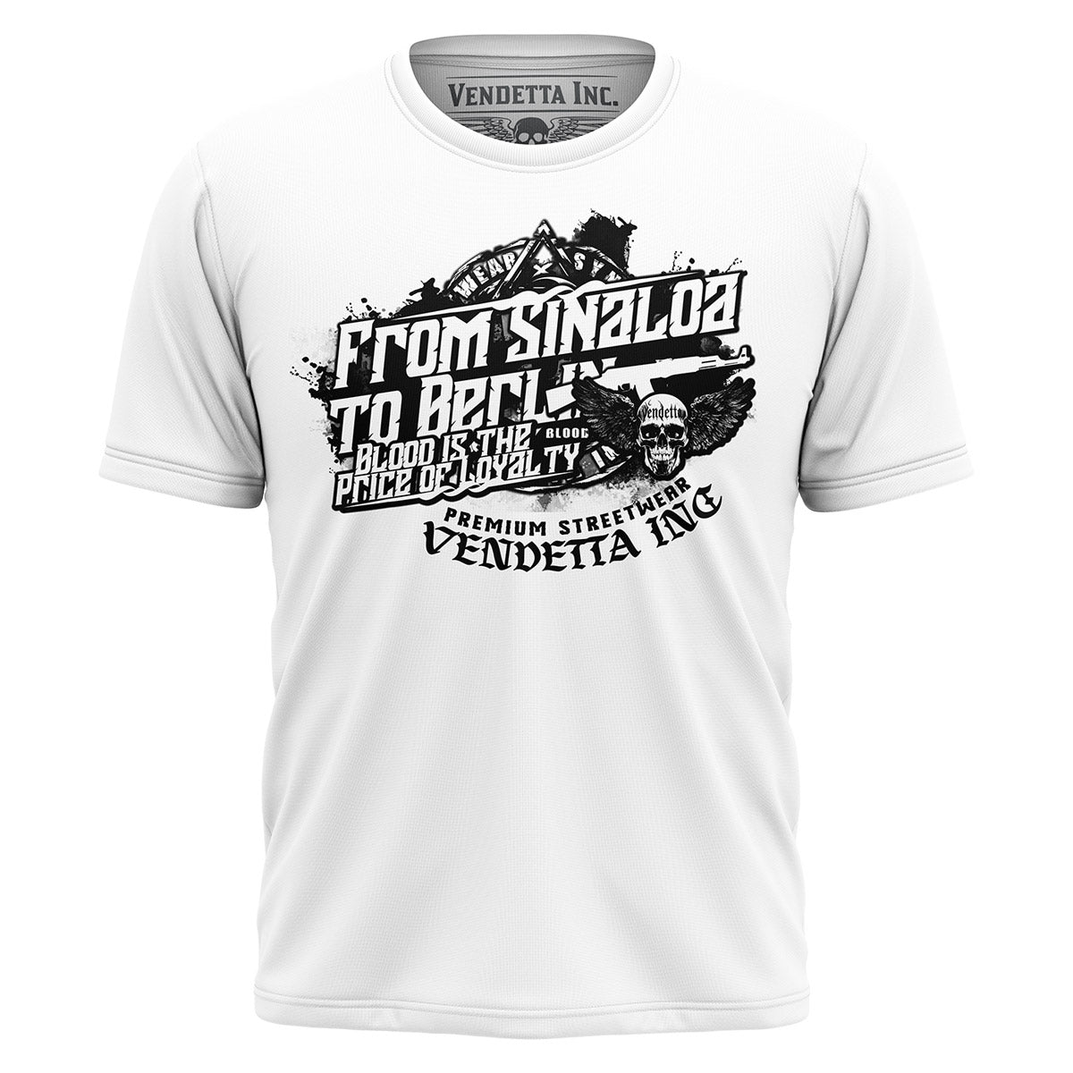 Vendetta Inc. Shirt Sin to Ber weiß VD-1468