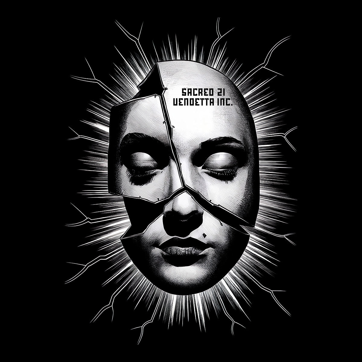 Vendetta Inc. Shirt Sacred Mind schwarz VD-1560