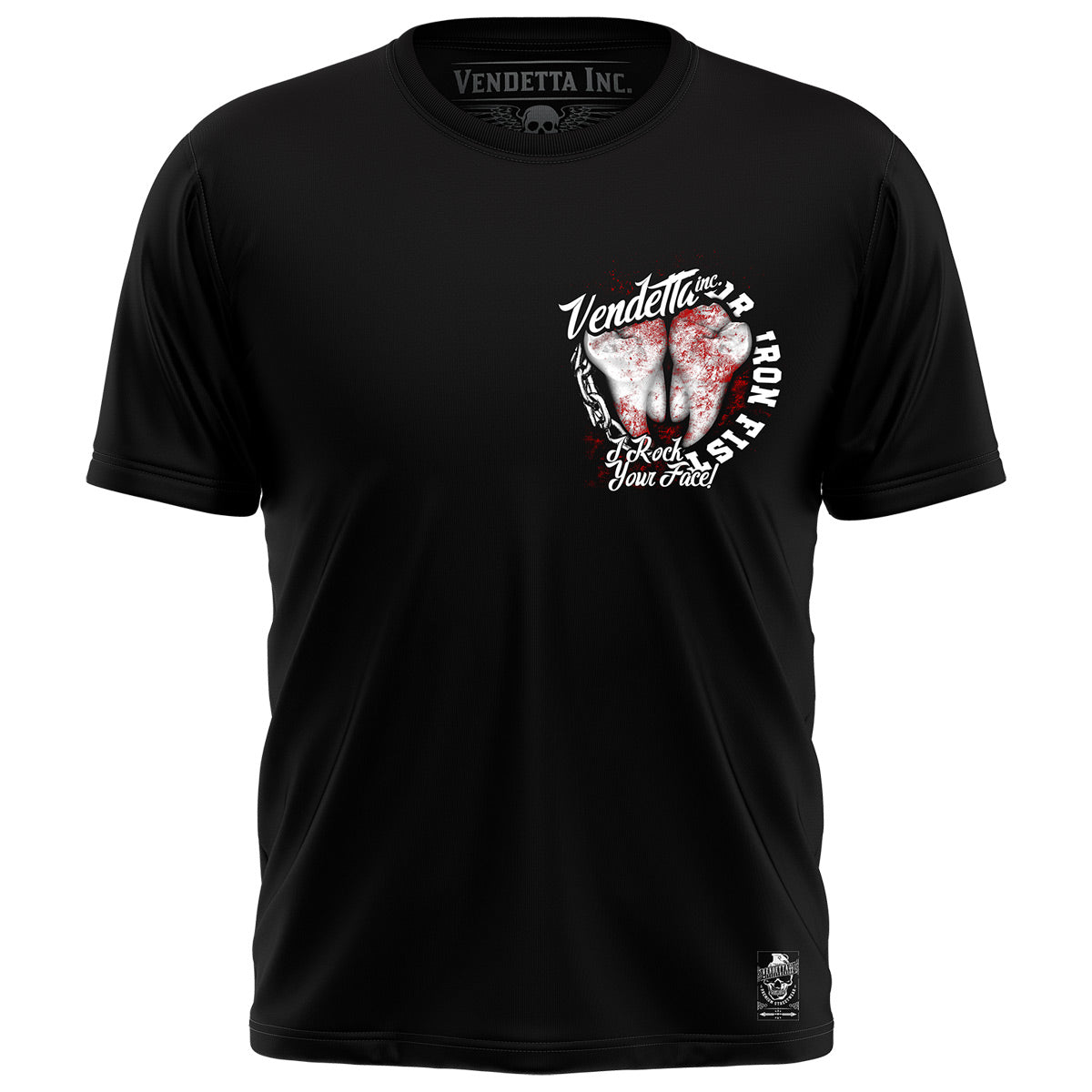 Vendetta Inc. Shirt Rock your Face schwarz