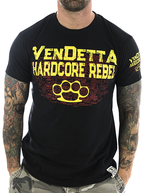 Vendetta Inc. Shirt Hardcore Rebel 1017 schwarz