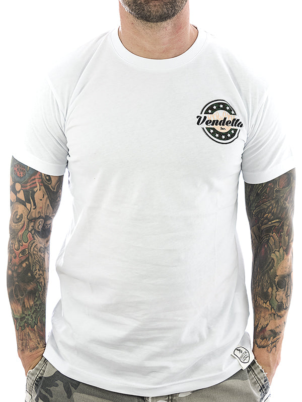 Vendetta Inc. Shirt Army 1015 weiß