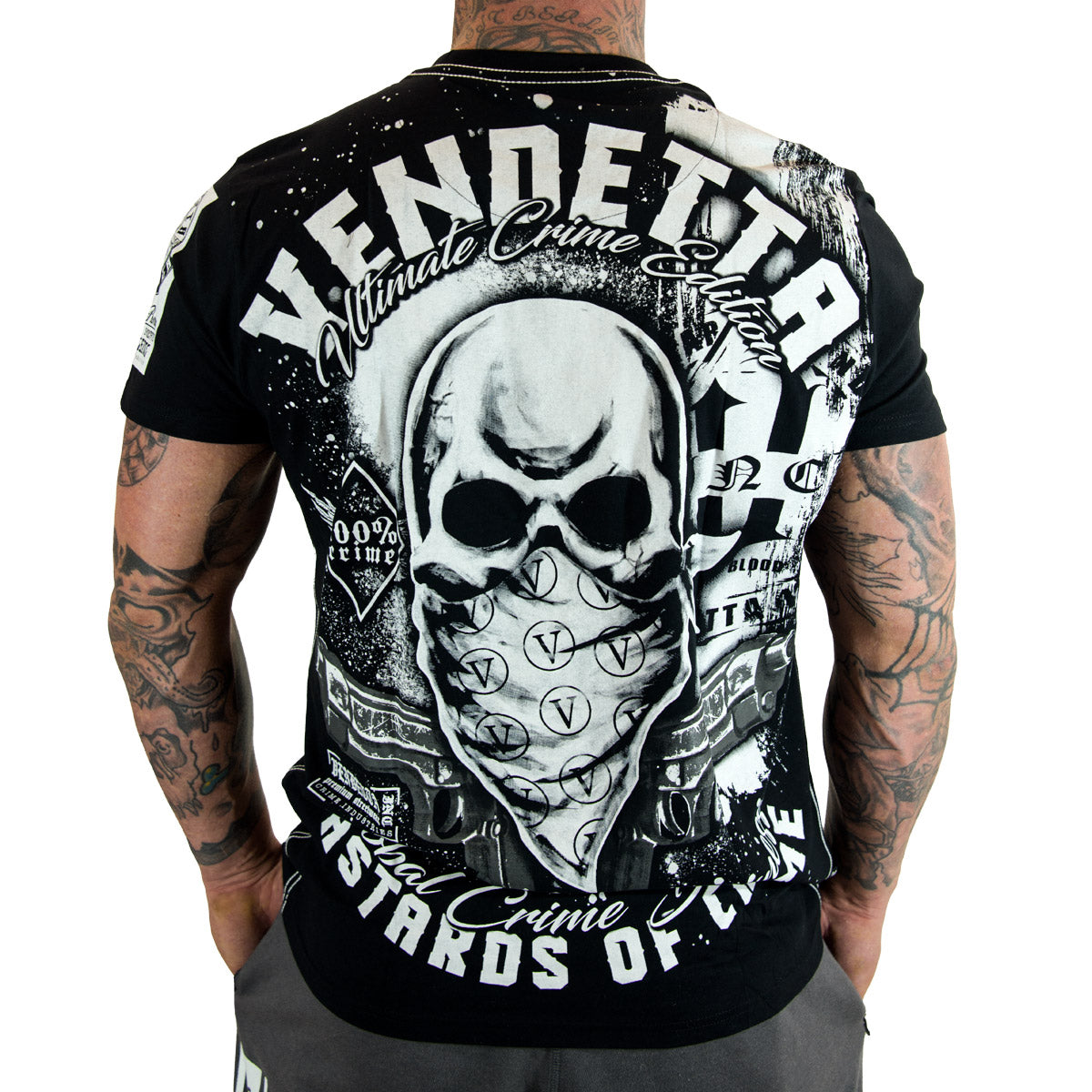 Vendetta Inc. Shirt Bastards of Crime schwarz 1199