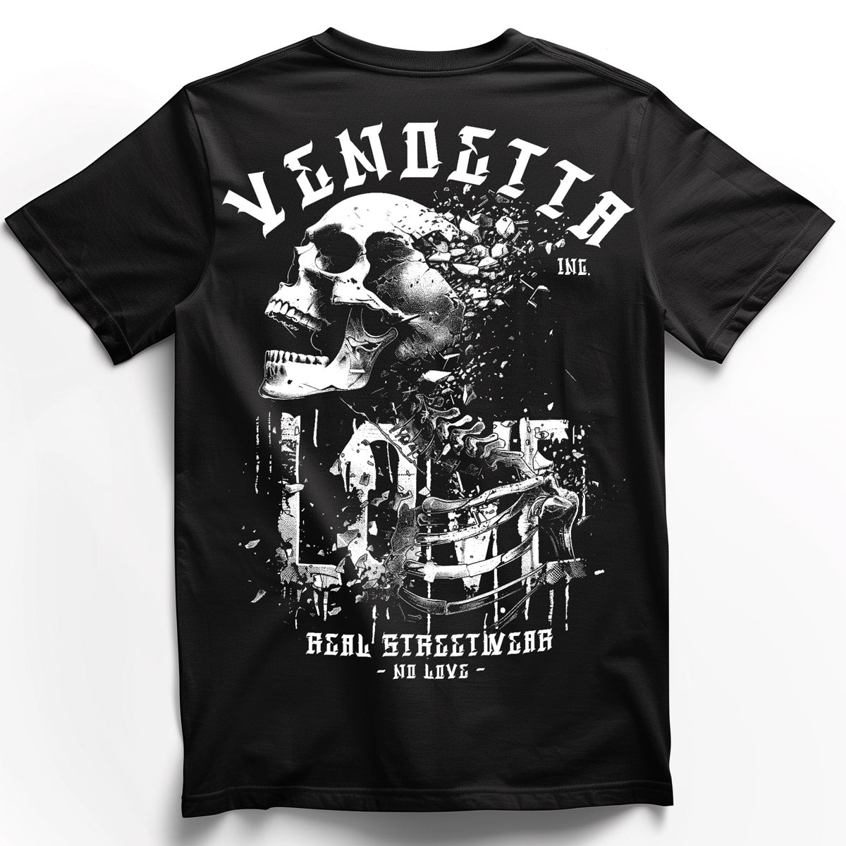 Vendetta Inc. Shirt No Love schwarz VD-1430