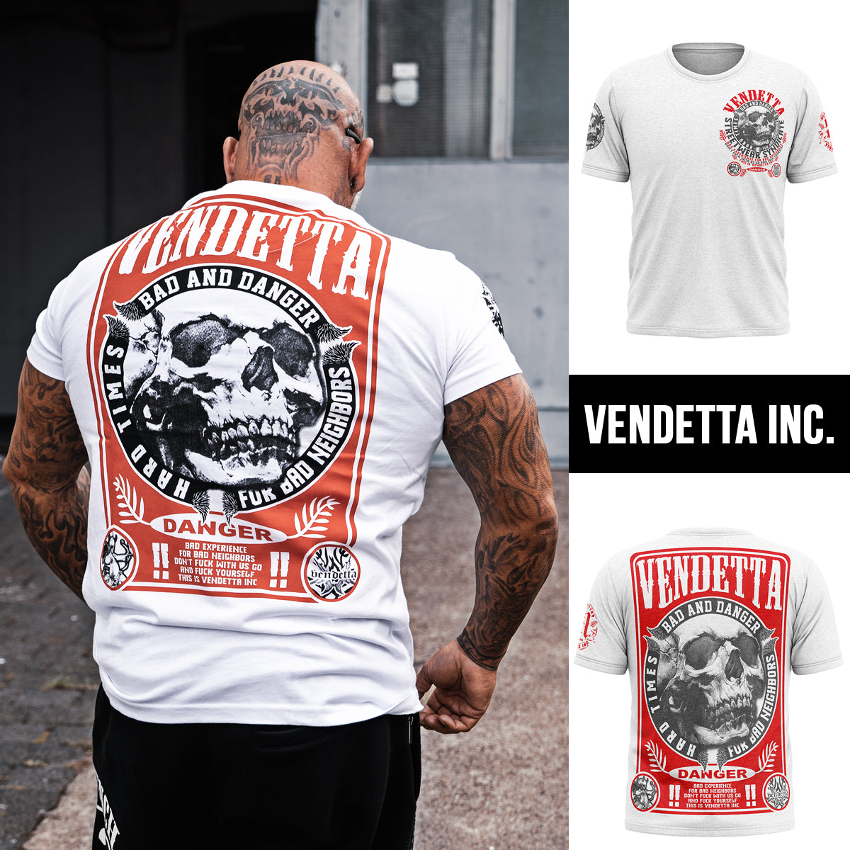 Vendetta Inc. Shirt Bad and Danger