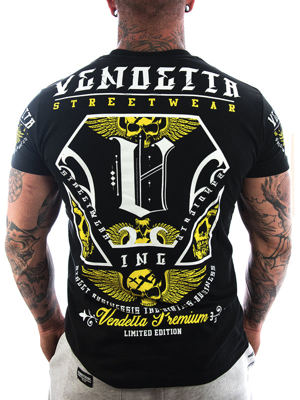 Vendetta Inc. Shirt Street Business 1114 black