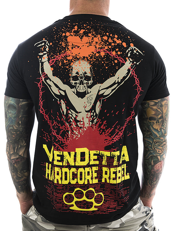 Vendetta Inc. Shirt Hardcore Rebel 1017 schwarz