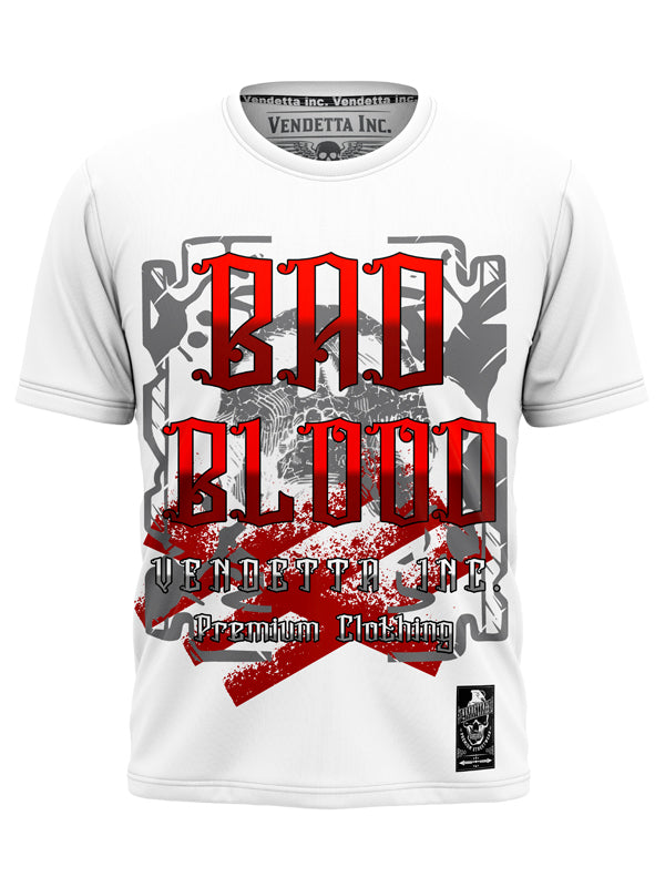 Vendetta Inc. Bad Blood Shirt weiß VD-1109
