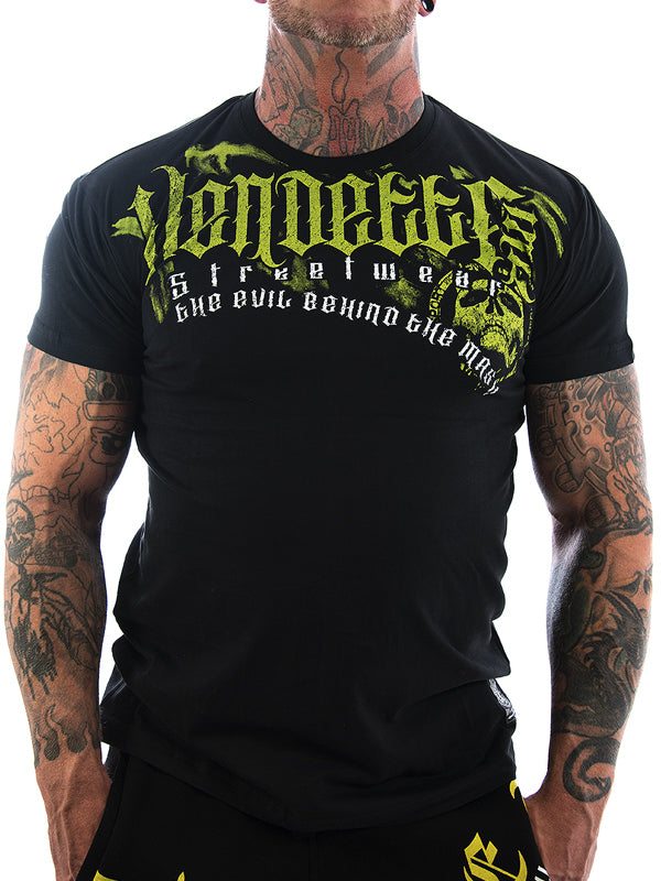 Vendetta Inc. Evil Mask Shirt schwarz VD-1112