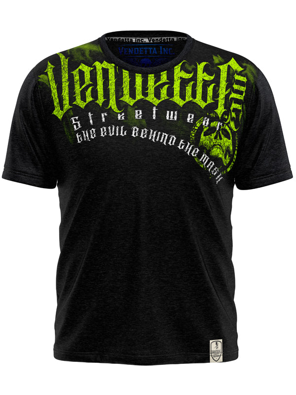 Vendetta Inc. Evil Mask Shirt schwarz VD-1112