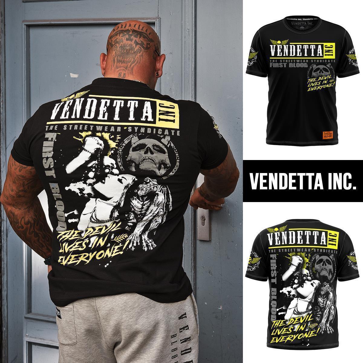 Vendetta Inc. Shirt First Blood schwarz 1162