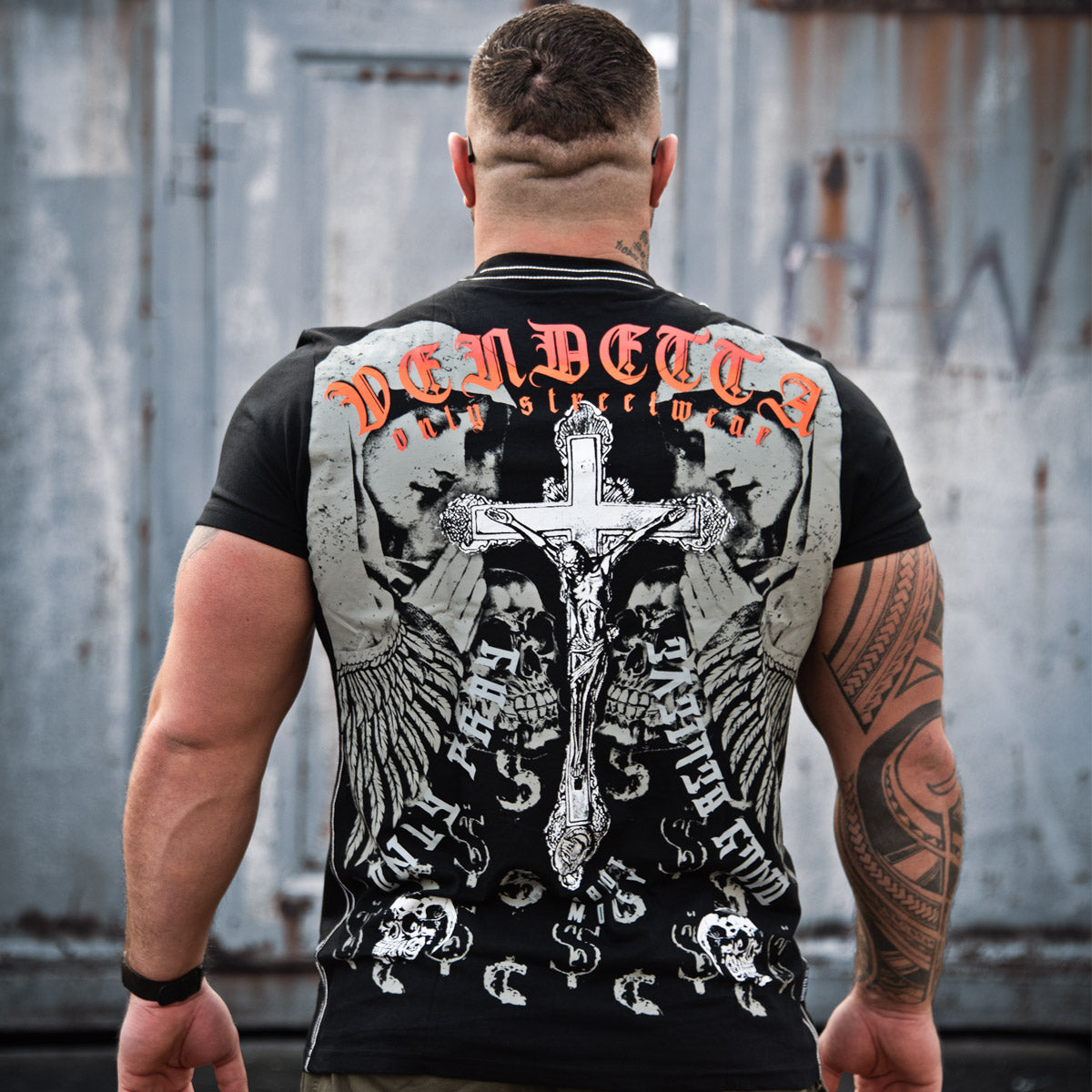 Vendetta Inc. Shirt Pray schwarz 1196
