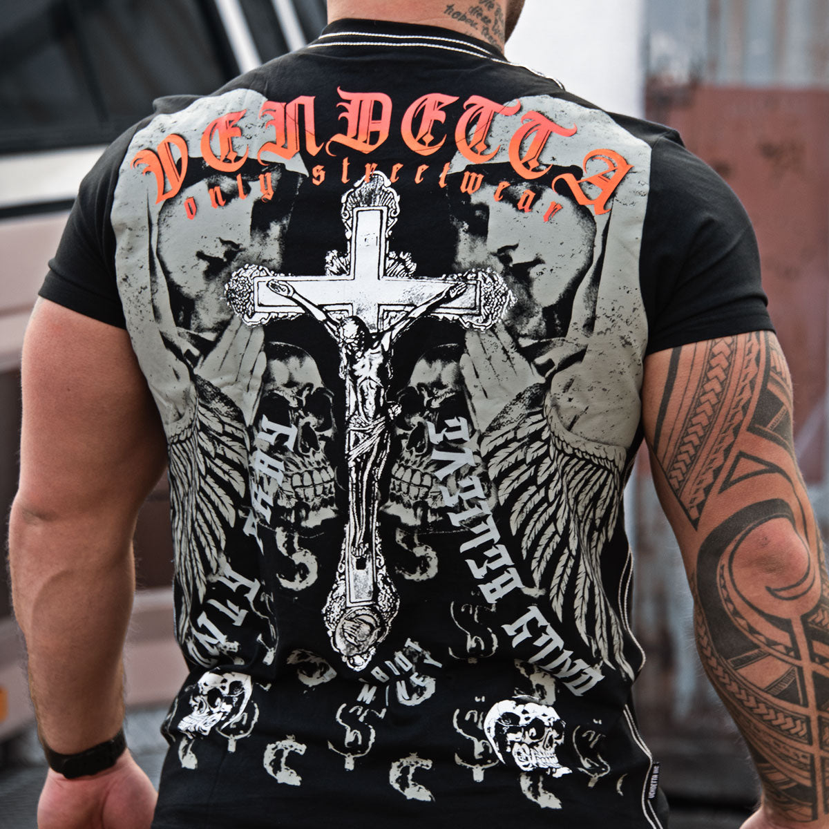 Vendetta Inc. Shirt Pray schwarz 1196