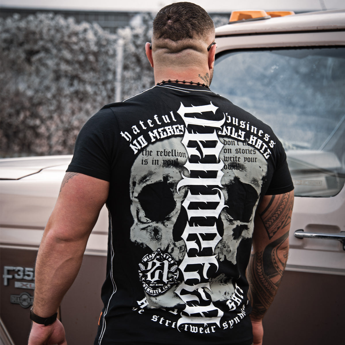 Vendetta Inc. Shirt Skull Hateful schwarz 1198