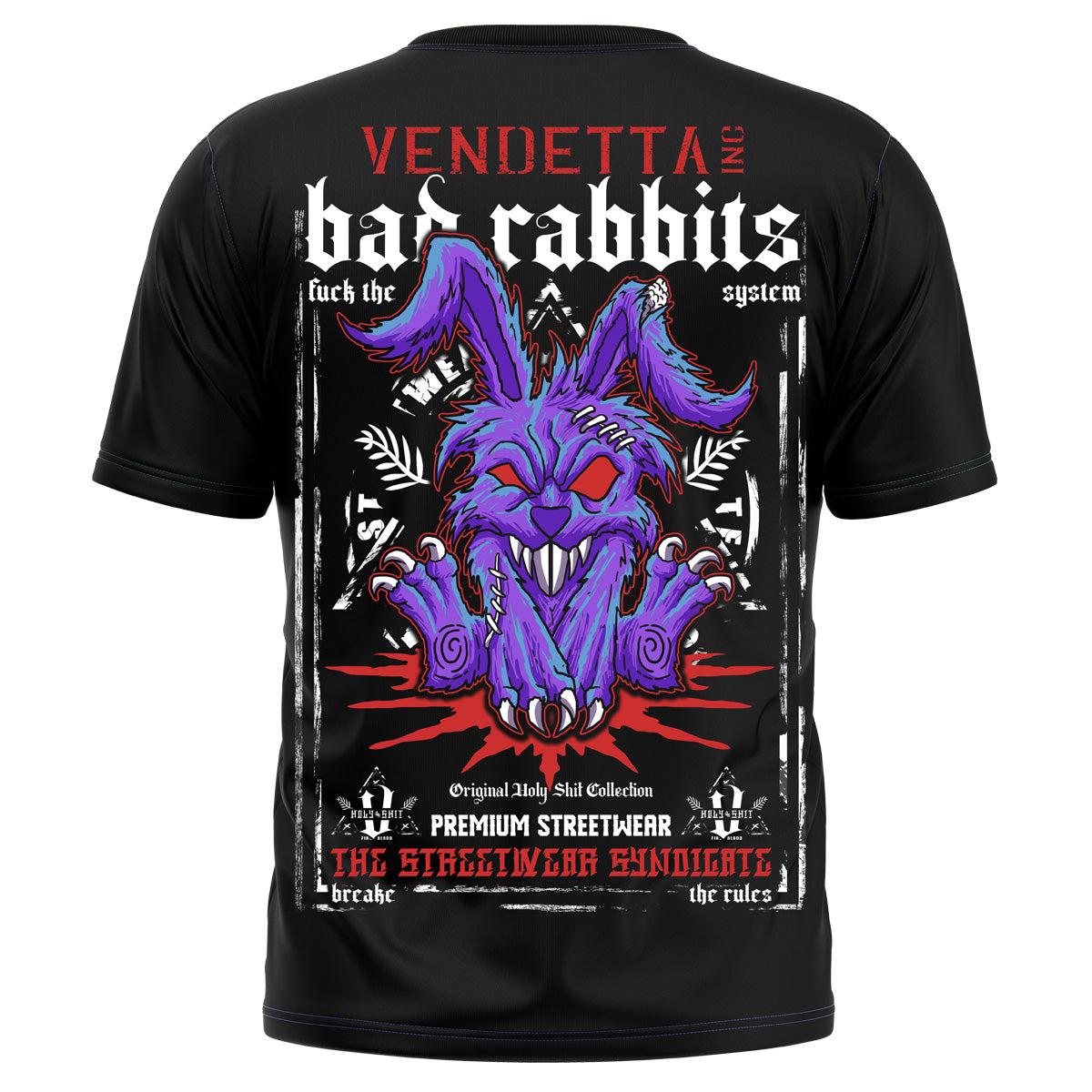 Vendetta Inc. Shirt Bad Rabbits schwarz 1212