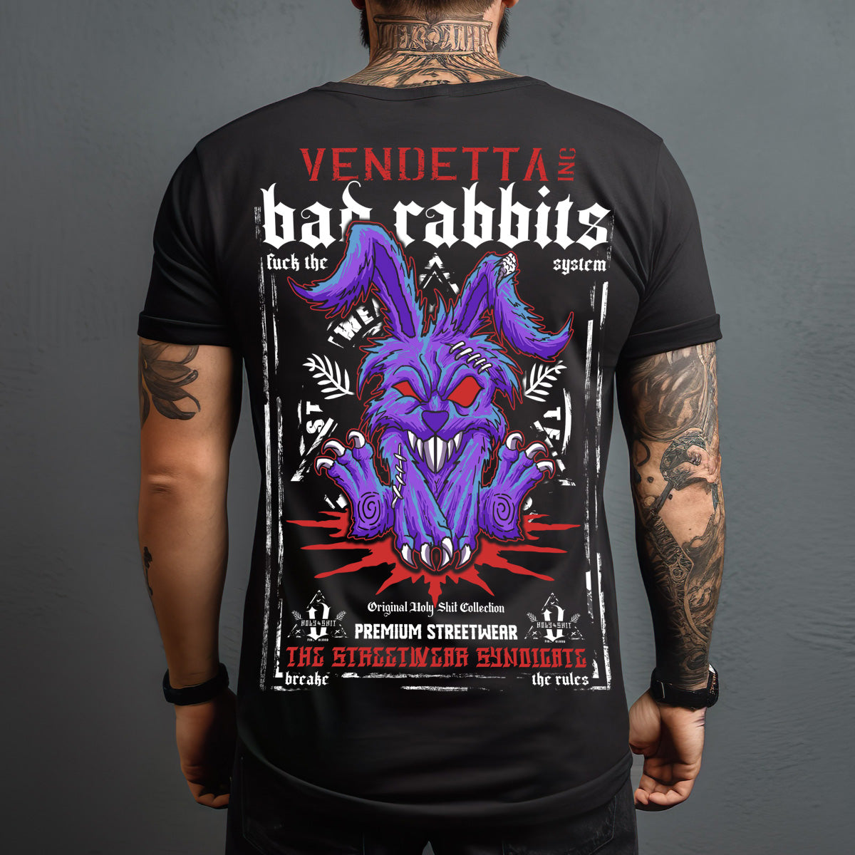 Vendetta Inc. Shirt Bad Rabbits schwarz 1212