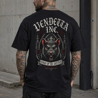 Vendetta Inc. Herren Shirt Kings of the Gutter schwarz