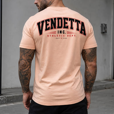 Vendetta Inc. Herren Shirt Athletic Dept. apricot