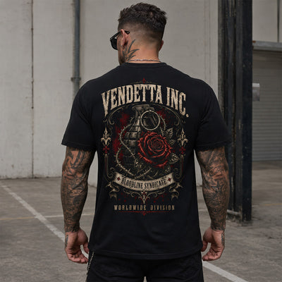 Vendetta Inc. Herren Shirt Blood Thorn schwarz