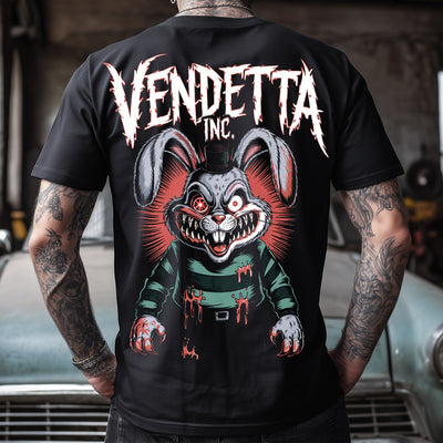 Vendetta Inc. Shirt Mad Bunny schwarz VD-1583