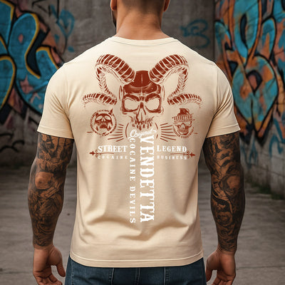 Vendetta Inc. Shirt Red Reign Natural VD-1628