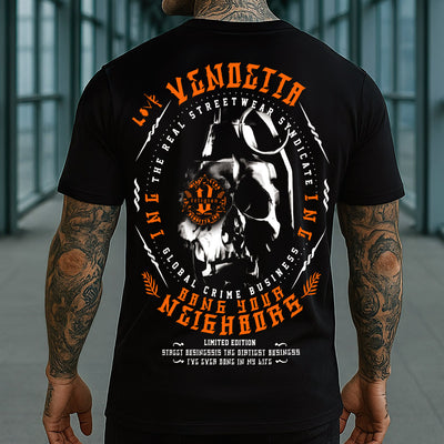 Vendetta Inc. Shirt Headgame schwarz VD-1604