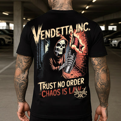 Vendetta Inc. Shirt Chaos Law schwarz VD-1631