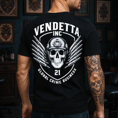 Vendetta Inc. Shirt Unit 21 schwarz VD-1658