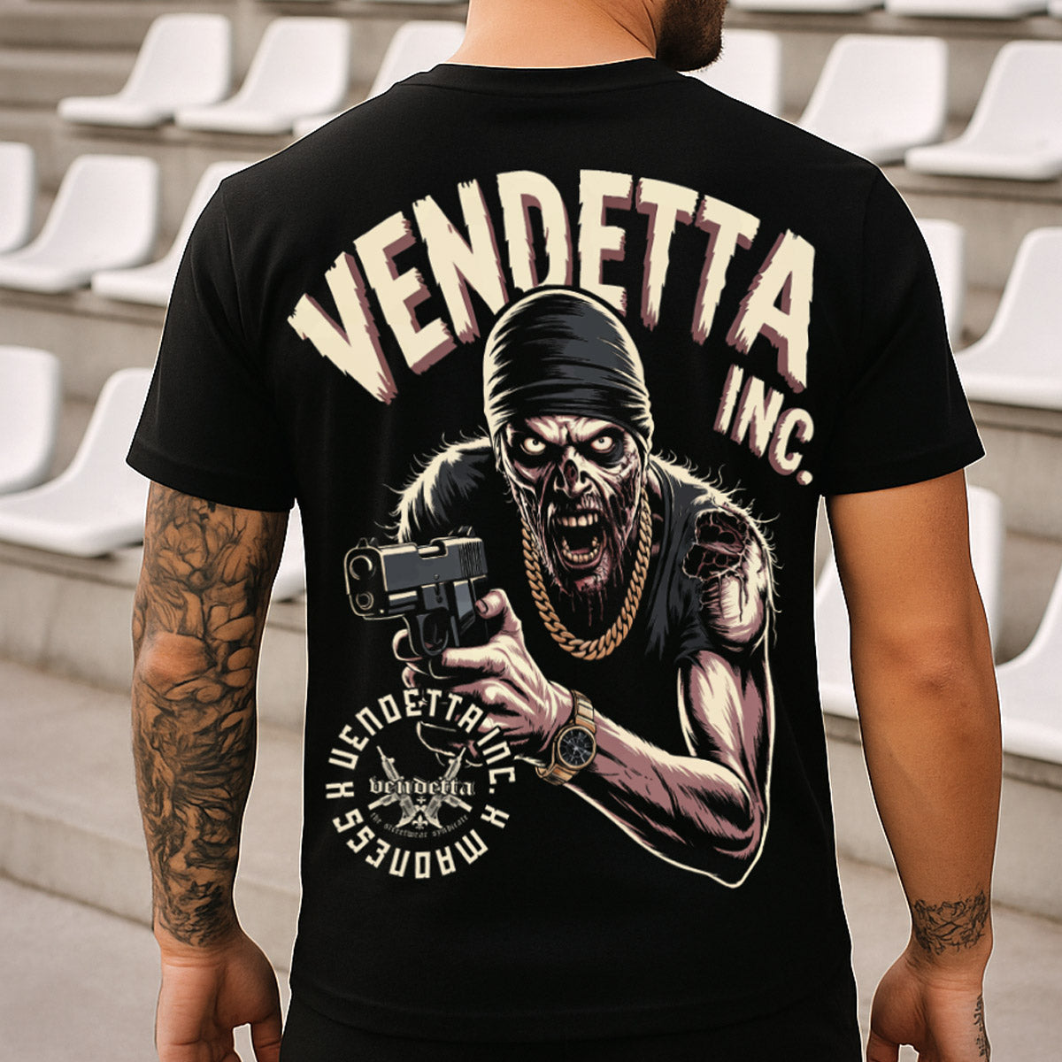 Vendetta Inc. Shirt Marauder schwarz VD-1669