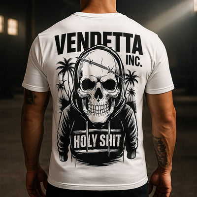 Vendetta Inc. Shirt Skull Island weiß