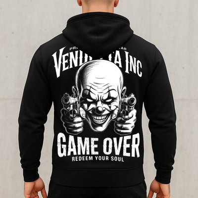 Vendetta Inc. Hoodie Game Over schwarz