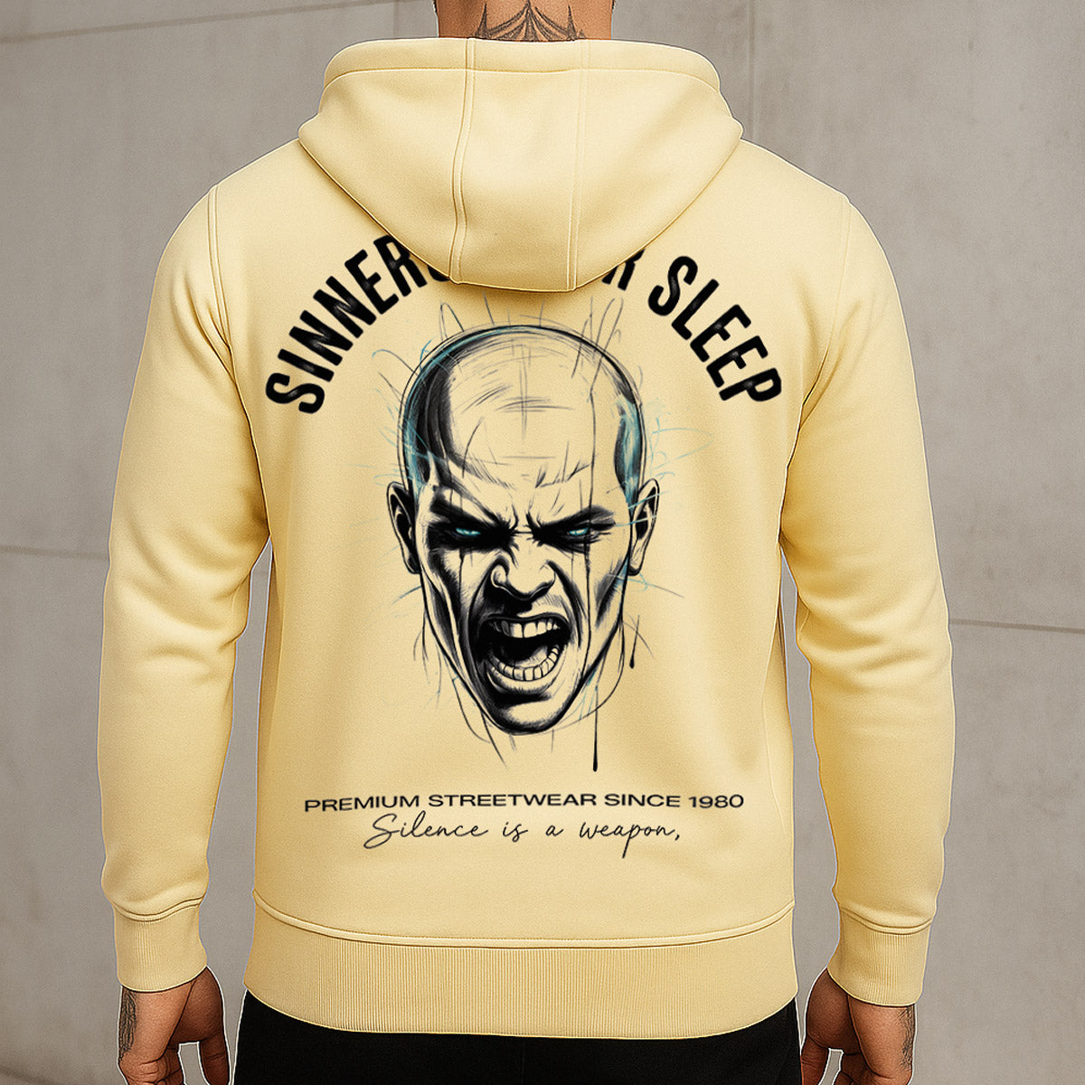 Vendetta Inc. Hoodie Sinner gelb