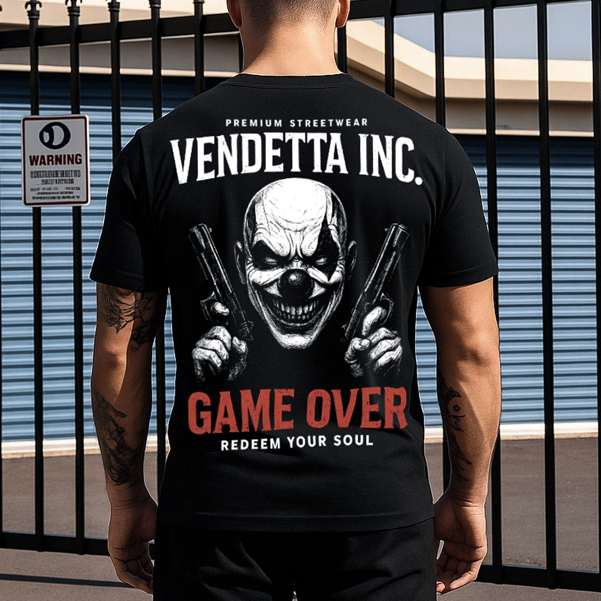 Vendetta Inc. Shirt Game Over 3.0 schwarz