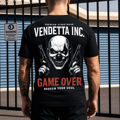 Vendetta Inc. Shirt Game Over 3.0 schwarz