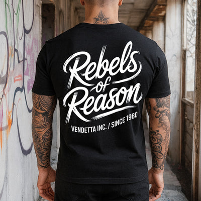 Vendetta Inc. Shirt Rebels of Reason schwarz