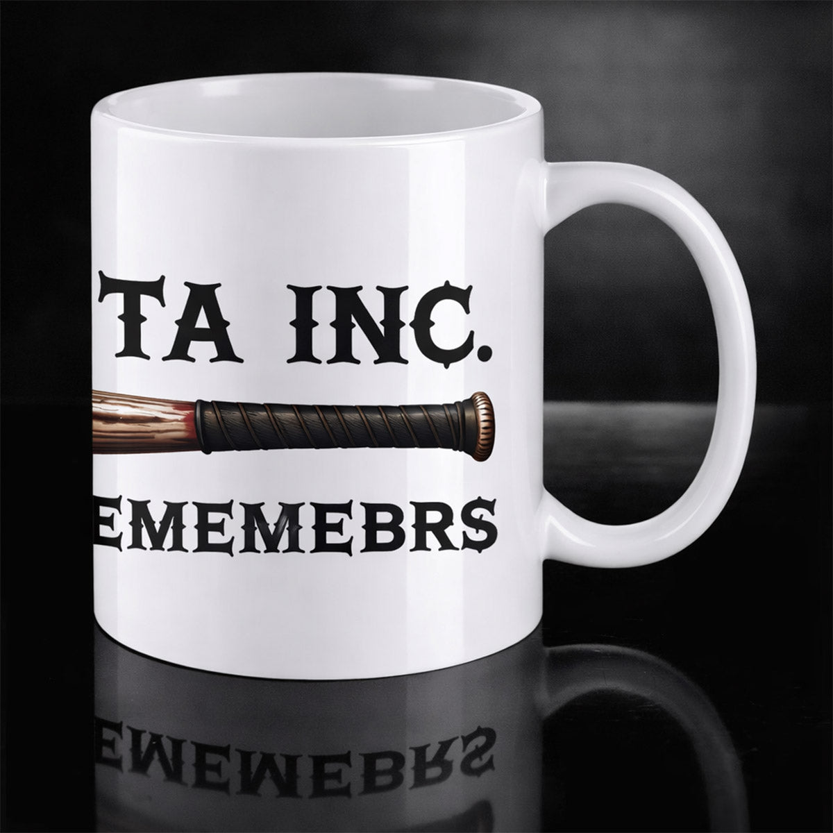Vendetta Inc. Print Tasse – Violence Remembers Bat Mug