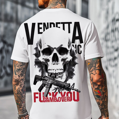 Vendetta Inc. Shirt Death Wish weiß VD-1555