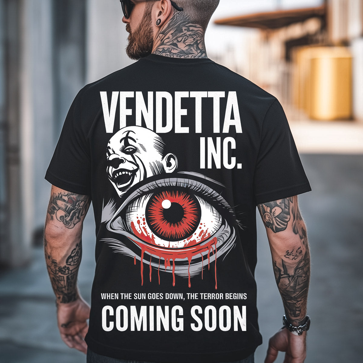 Vendetta Inc. Shirt Coming Soon schwarz VD-1563