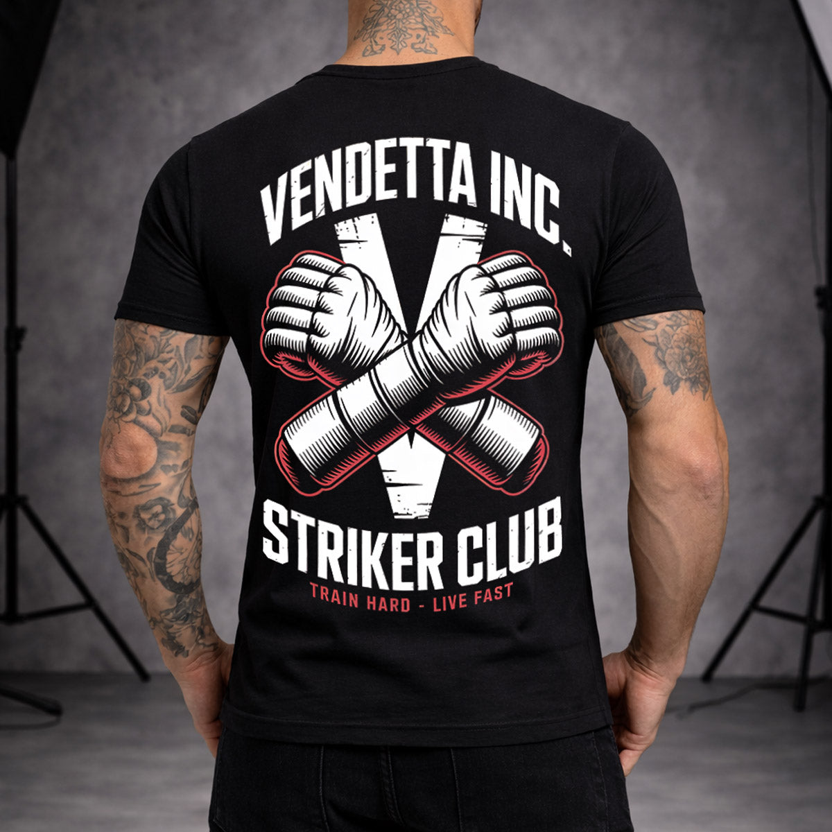 Vendetta Inc. Shirt Striker Club schwarz