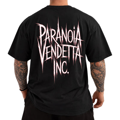 Vendetta Inc. Shirt Oversize Paranoia schwarz