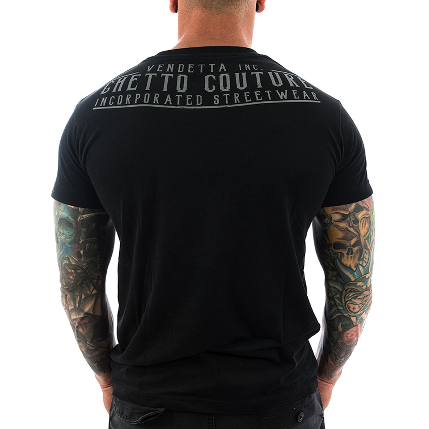Vendetta Inc. Shirt Ghetto 1066 schwarz