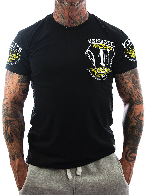 Vendetta Inc. Shirt Street Business 1114 schwarz